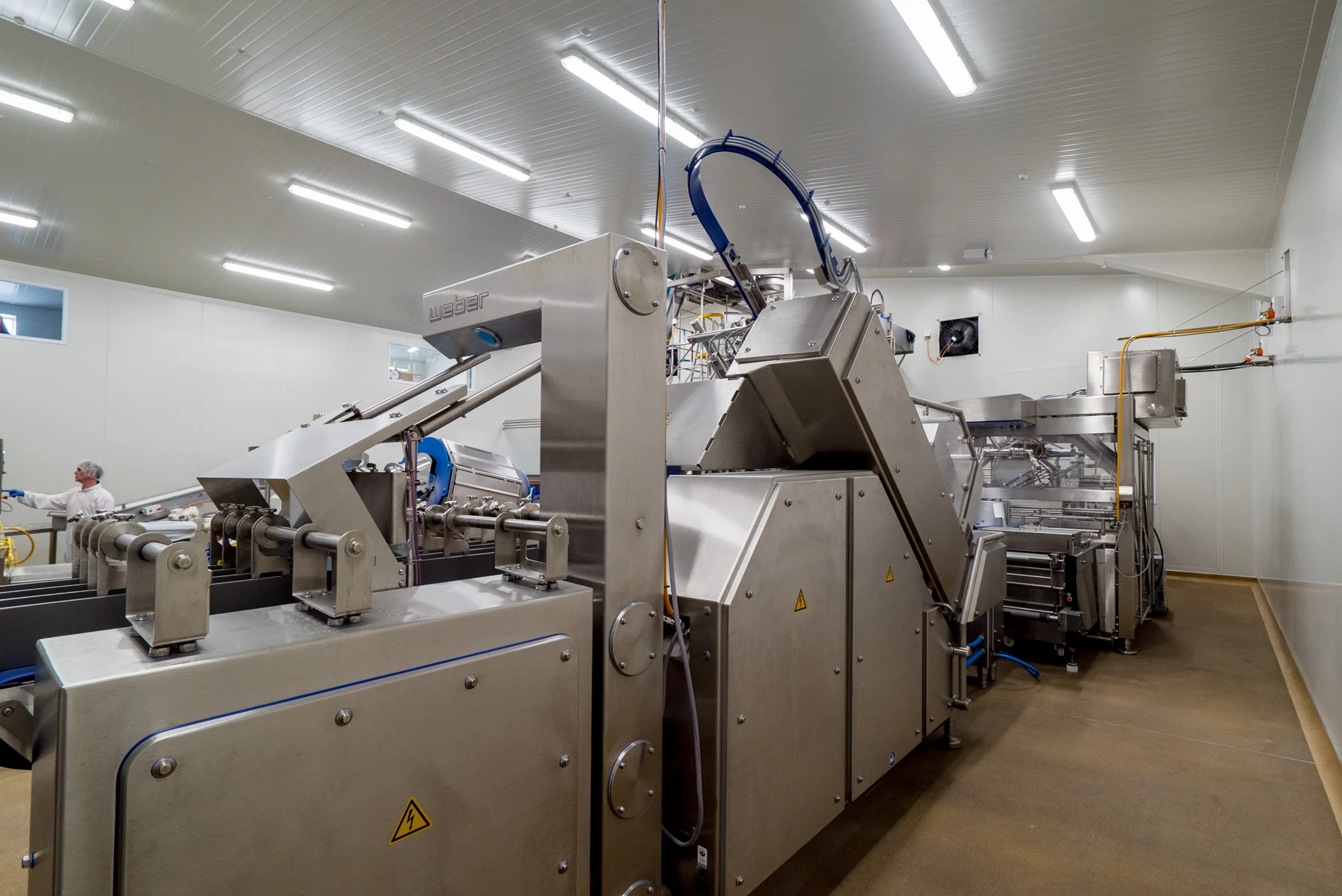 Processed cheese line