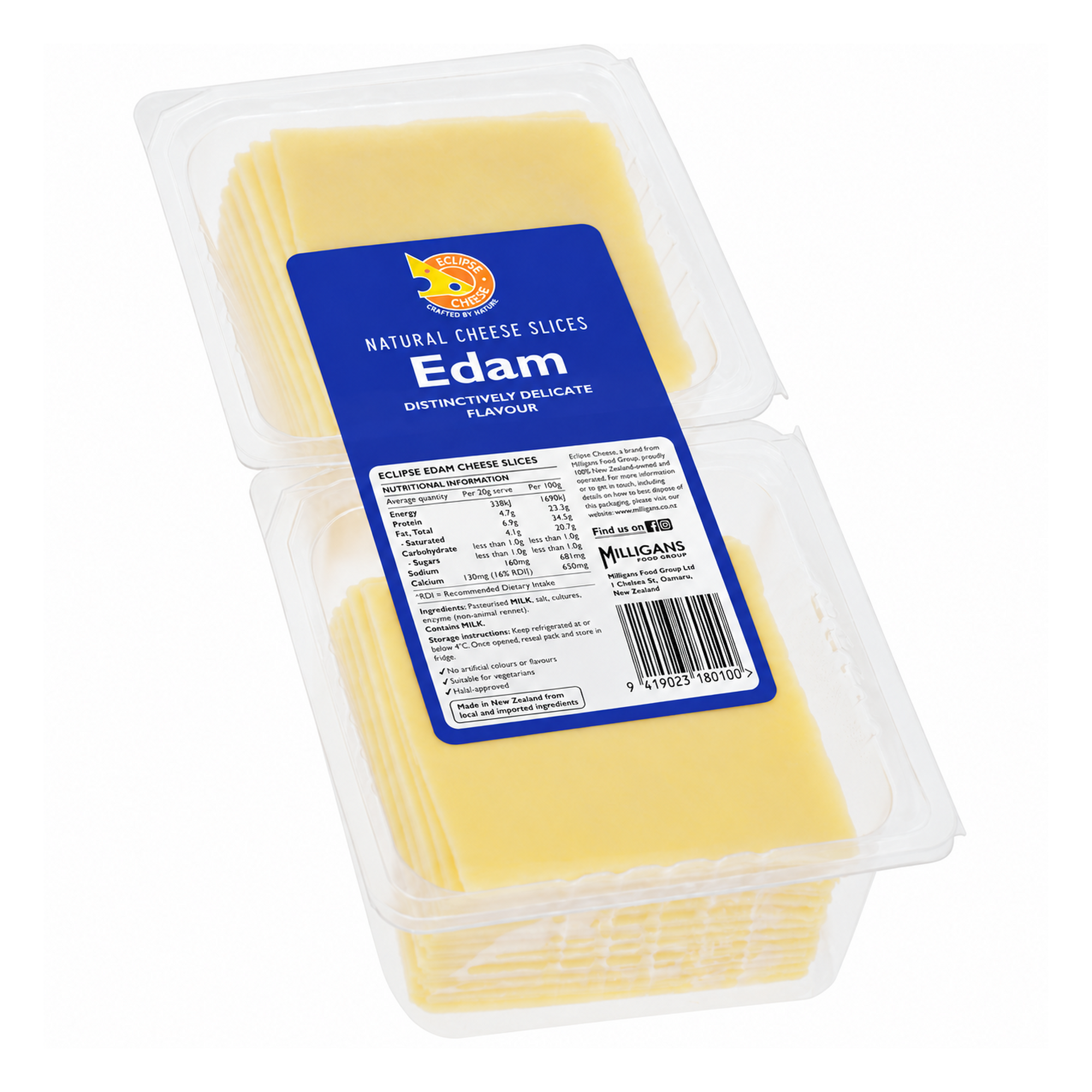 Eclipse Cheese Edam — Cheese slices
