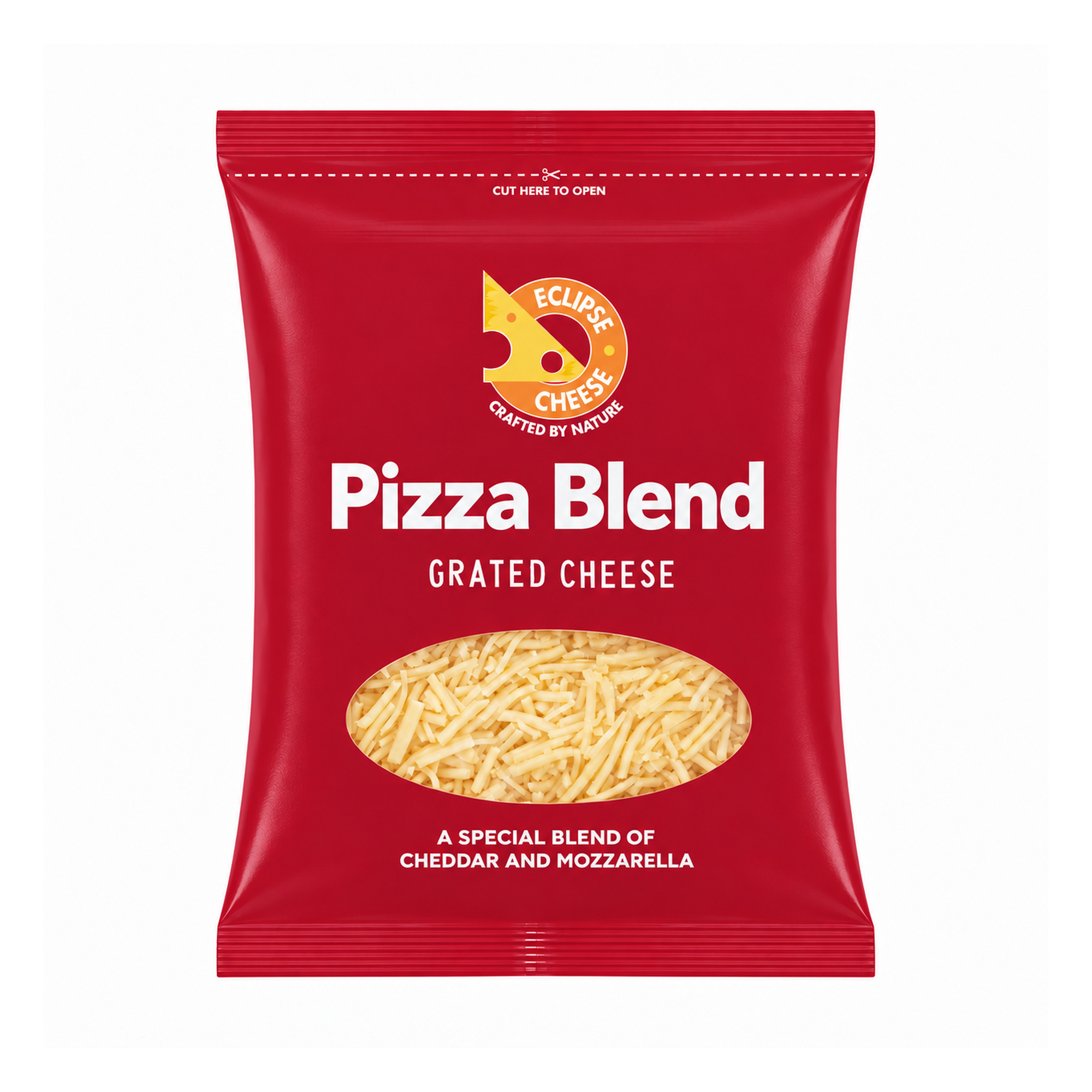Eclipse Cheese Pizza Blend — Grated cheese