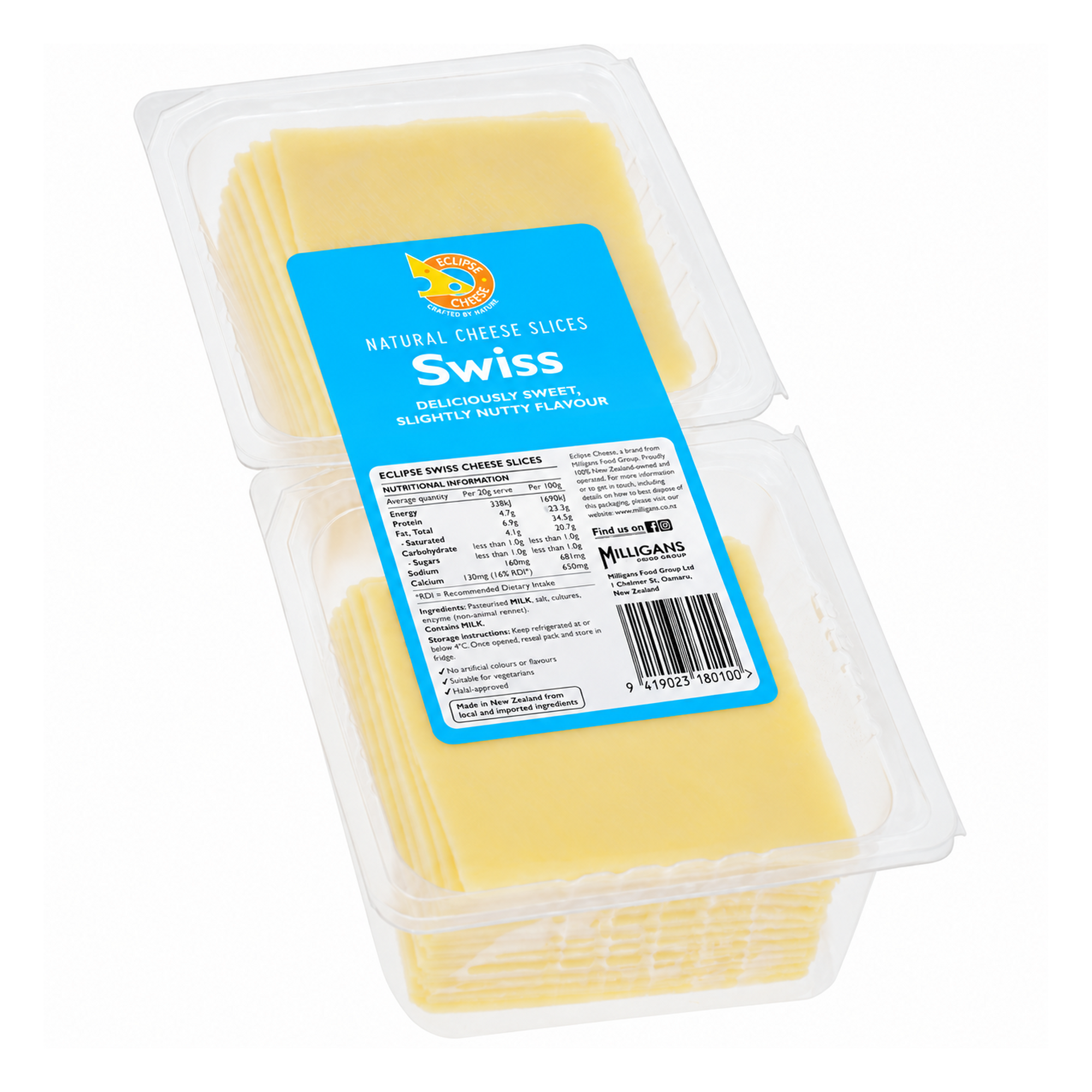 Eclipse Cheese Swiss — Cheese slices