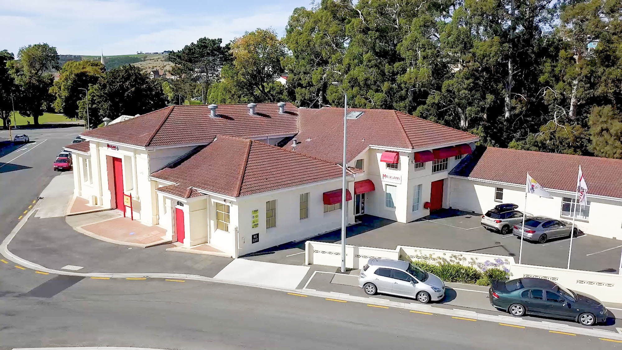 Milligans corner building in Oamaru